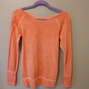 Back cut out sweatshirt.